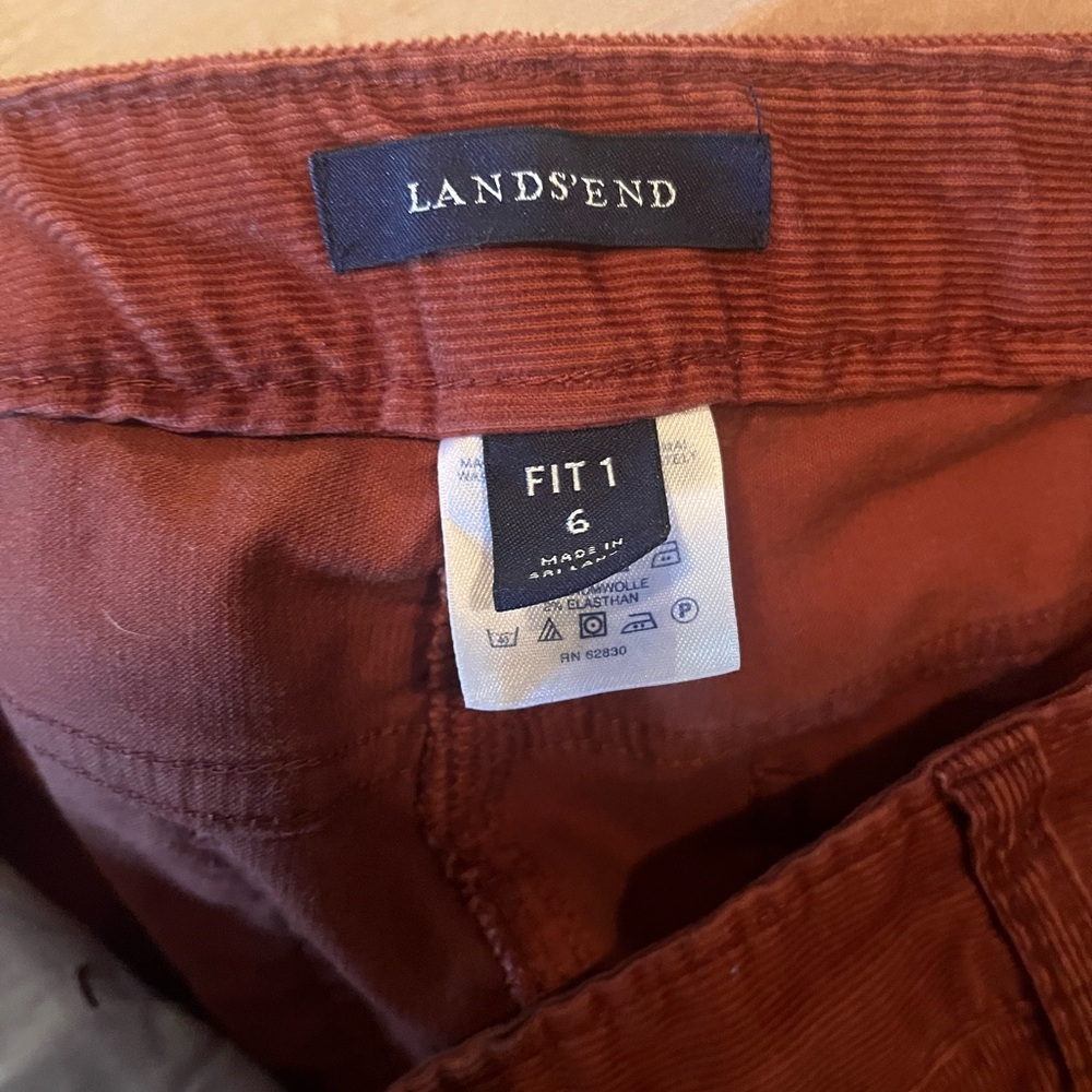 Land’s End women’s corduroy pants
